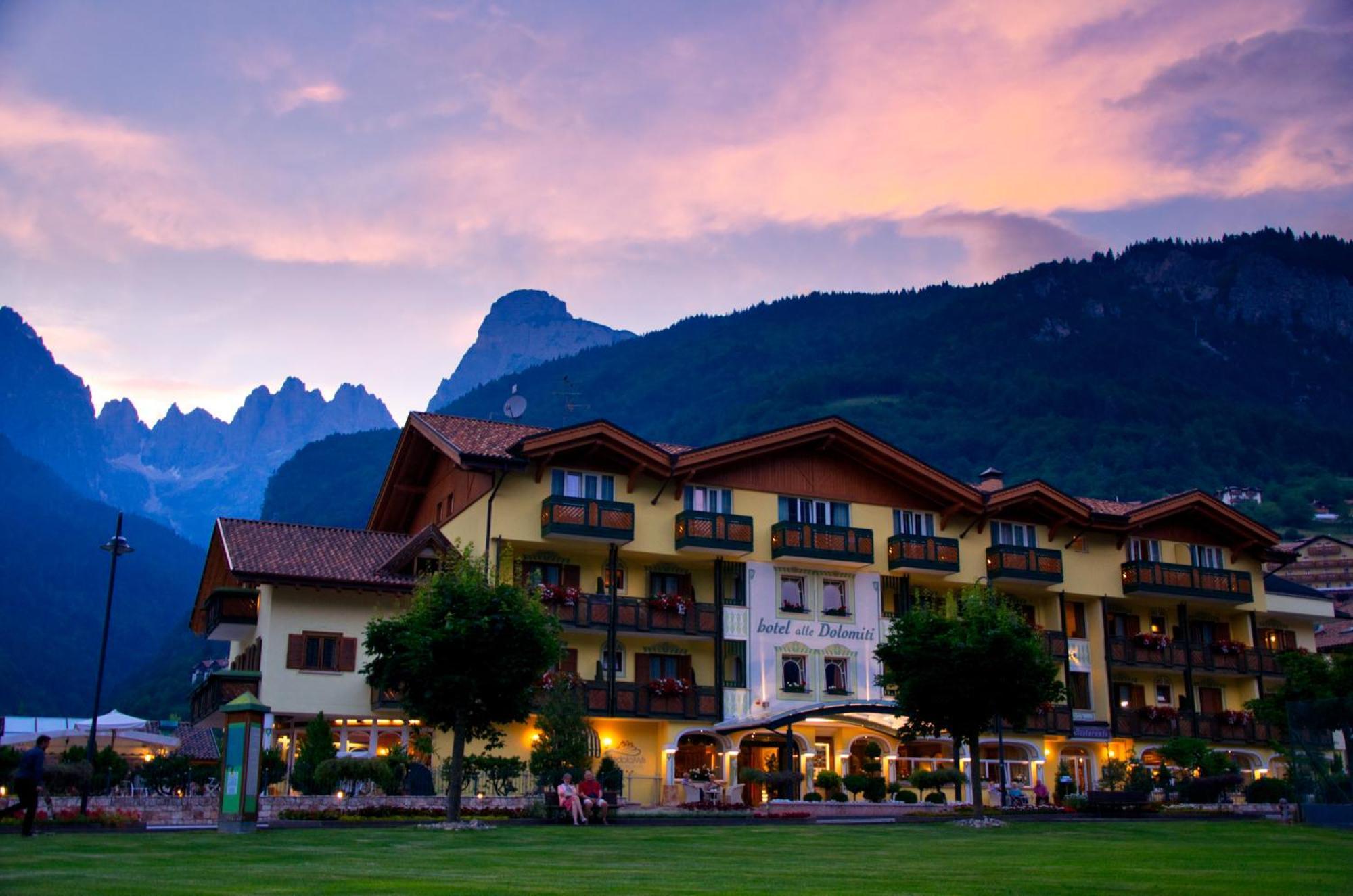Alledolomiti Boutique Lake Hotel - Adults Friendly Molveno Exteriör bild
