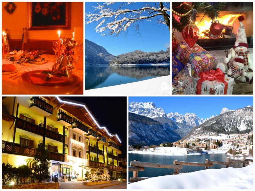Alledolomiti Boutique Lake Hotel - Adults Friendly Molveno Exteriör bild